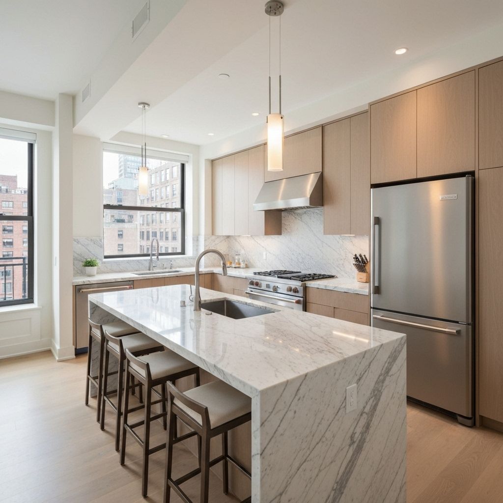 Modern kitchen interior